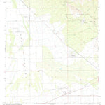 United States Geological Survey Brown Mountain, AZ (1968, 24000-Scale) digital map