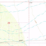 United States Geological Survey Brown Mountain, AZ (1968, 24000-Scale) digital map