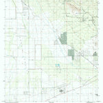 United States Geological Survey Brown Mountain, AZ (1996, 24000-Scale) digital map