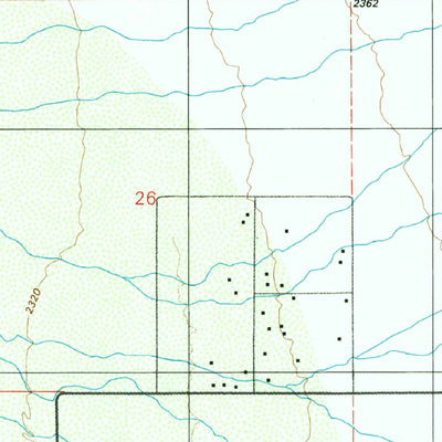 United States Geological Survey Brown Mountain, AZ (1996, 24000-Scale) digital map
