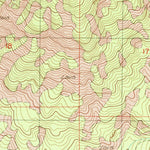 United States Geological Survey Brown Mountain, OR (1988, 24000-Scale) digital map