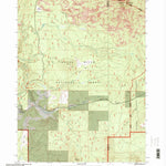 United States Geological Survey Brown Mountain, OR (1998, 24000-Scale) digital map