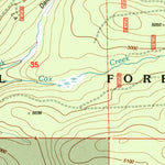 United States Geological Survey Brown Mountain, OR (1998, 24000-Scale) digital map