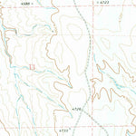 United States Geological Survey Brown Ranch, WY (1972, 24000-Scale) digital map