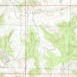 United States Geological Survey Brown Spring, MT (1985, 24000-Scale) digital map