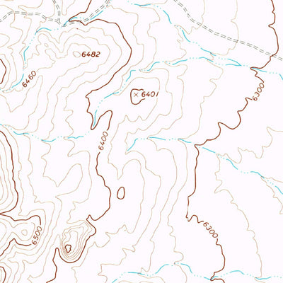 United States Geological Survey Brown Summit SW, NV (1968, 24000-Scale) digital map