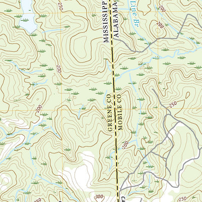 United States Geological Survey Brown Town, MS (2020, 24000-Scale) digital map
