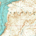 United States Geological Survey Brown, UT (1952, 62500-Scale) digital map