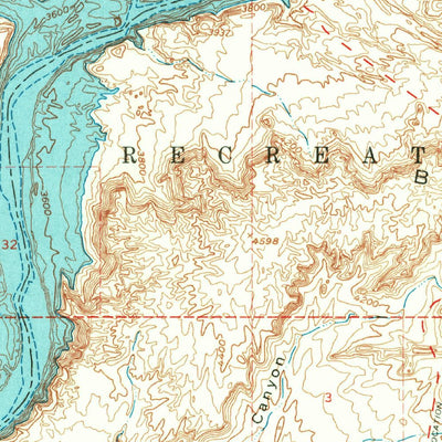 United States Geological Survey Brown, UT (1952, 62500-Scale) digital map