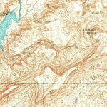 United States Geological Survey Brown, UT (1952, 62500-Scale) digital map