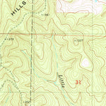 United States Geological Survey Brownbranch, MO (1982, 24000-Scale) digital map