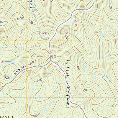 United States Geological Survey Brownbranch, MO (2021, 24000-Scale) digital map
