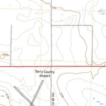 United States Geological Survey Brownfield East, TX (2022, 24000-Scale) digital map