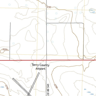 United States Geological Survey Brownfield East, TX (2022, 24000-Scale) digital map