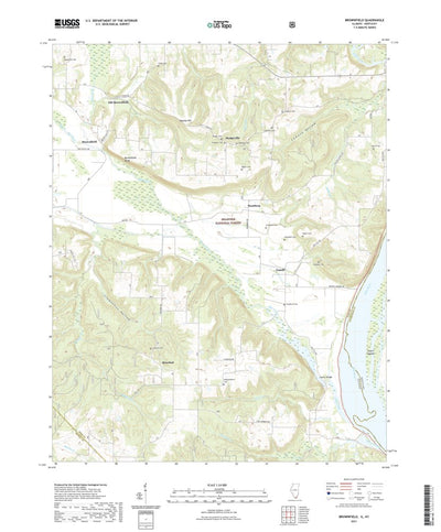 United States Geological Survey Brownfield, IL (2021, 24000-Scale) digital map