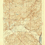 United States Geological Survey Brownfield, IL-KY (1917, 62500-Scale) digital map