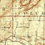 United States Geological Survey Brownfield, IL-KY (1917, 62500-Scale) digital map