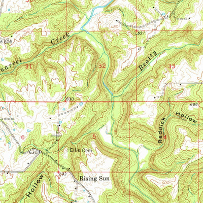 United States Geological Survey Brownfield, IL-KY (1962, 62500-Scale) digital map