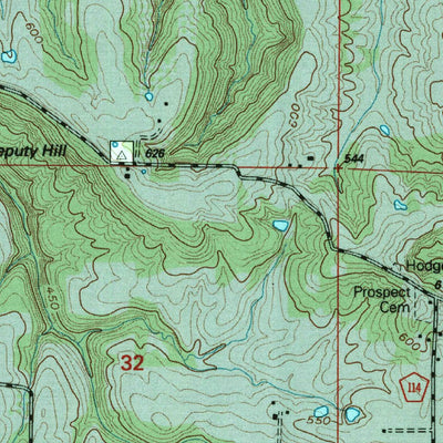 United States Geological Survey Brownfield, IL-KY (1996, 24000-Scale) digital map