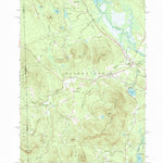 United States Geological Survey Brownfield, ME-NH (1964, 24000-Scale) digital map
