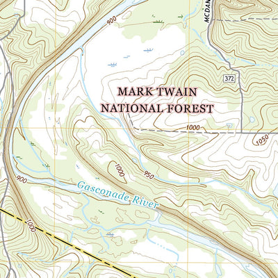 United States Geological Survey Brownfield, MO (2021, 24000-Scale) digital map