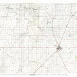 United States Geological Survey Brownfield, TX (1985, 100000-Scale) digital map