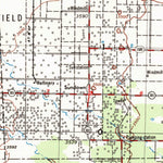 United States Geological Survey Brownfield, TX-NM (1954, 250000-Scale) digital map