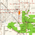 United States Geological Survey Brownfield, TX-NM (1962, 250000-Scale) digital map