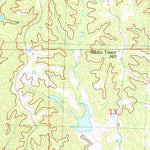 United States Geological Survey Browning, MS (1982, 24000-Scale) digital map