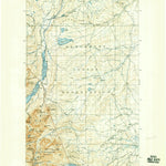 United States Geological Survey Browning, MT (1901, 125000-Scale) digital map