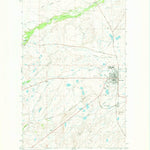 United States Geological Survey Browning, MT (1968, 24000-Scale) digital map