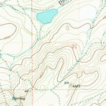 United States Geological Survey Browning, MT (1968, 24000-Scale) digital map