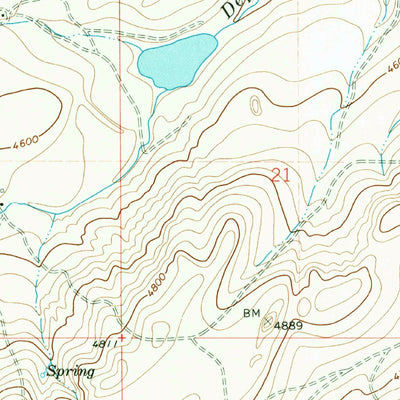 United States Geological Survey Browning, MT (1968, 24000-Scale) digital map