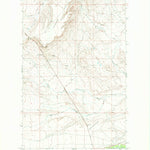 United States Geological Survey Browning NE, MT (1968, 24000-Scale) digital map