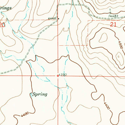 United States Geological Survey Browning NE, MT (1968, 24000-Scale) digital map