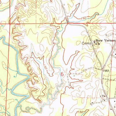 United States Geological Survey Browns, AL (1968, 24000-Scale) digital map