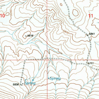 United States Geological Survey Browns Canyon, MT (1995, 24000-Scale) digital map