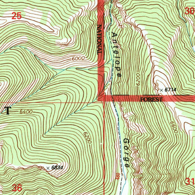 United States Geological Survey Browns Canyon, MT (1995, 24000-Scale) digital map