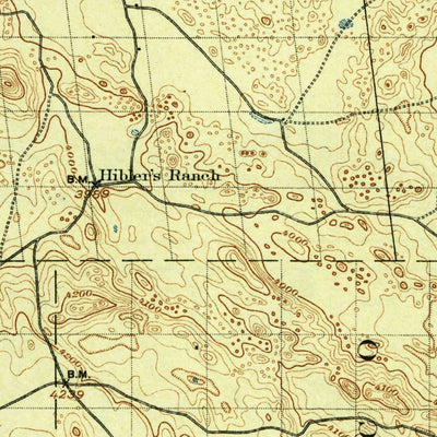 United States Geological Survey Browns Creek, NE (1899, 125000-Scale) digital map