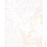 United States Geological Survey Browns Hill, WY (1961, 24000-Scale) digital map