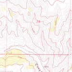United States Geological Survey Browns Hill, WY (1961, 24000-Scale) digital map