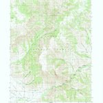 United States Geological Survey Browns Hole, UT (1991, 24000-Scale) digital map
