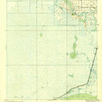 United States Geological Survey Browns Lake, LA (1935, 31680-Scale) digital map