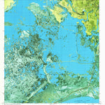United States Geological Survey Browns Lake, LA (1982, 24000-Scale) digital map
