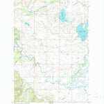United States Geological Survey Browns Lake, MT (1965, 24000-Scale) digital map