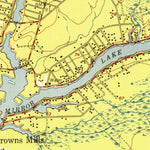 United States Geological Survey Browns Mills, NJ (1951, 24000-Scale) digital map