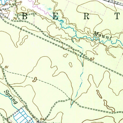 United States Geological Survey Browns Mills, NJ (1957, 24000-Scale) digital map