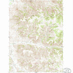 United States Geological Survey Browns Mountain, MT (1966, 24000-Scale) digital map