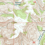 United States Geological Survey Browns Mountain, MT (1995, 24000-Scale) digital map