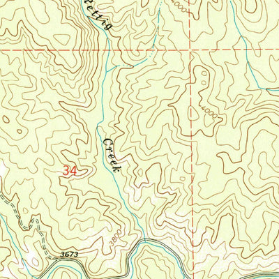 United States Geological Survey Browns Rock, ID (1969, 24000-Scale) digital map